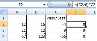 Cum se înlocuiește în Excel un număr negativ de zero