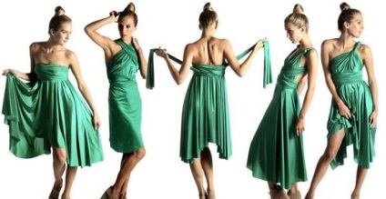 Cum de a lega opțiunile de transformare rochie cu fotografii și clipuri video