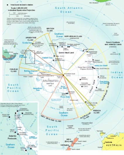 Cine deține Antarctica