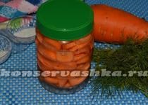 Conserve de ridiche cu morcovi - reteta cu o fotografie