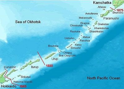 Insulele Kuril în istoria relațiilor ruso-japoneze