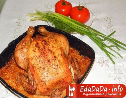 Bulgurával töltött csirke - ételek igen igen - kulináris receptek fotóval