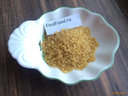 Zöldséggel töltött csirke és Bulgur recept fotóval