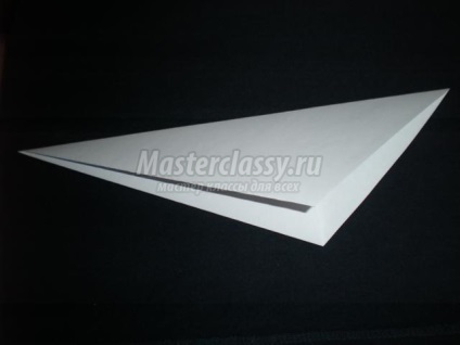 Hattyú az origami technikájában