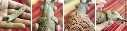 Am sculptat mielul Ivanovici și ciocul de capră din argilă naturală - târg de maeștri - manual,