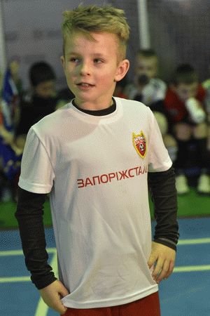 Mici jucători de fotbal Zaporozhye 