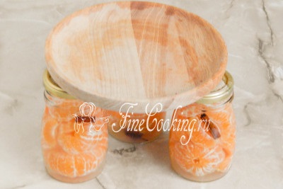 Tangerine conserve - reteta cu fotografie