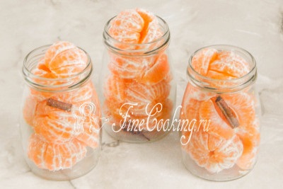 Tangerine konzerv - recept fotóval