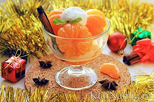Mandarins a szirup receptben