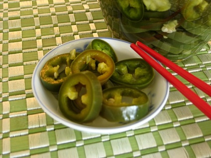 Мариновани люти чушлета jalapenos, мъже готвене на място - най-добрите рецепти със снимки