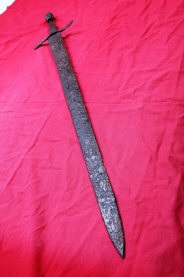 A 14. század végi félig páncélozott lovag kardja a 15. század elején - kardmaster
