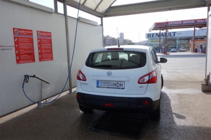 Spălarea mașinilor în Spania