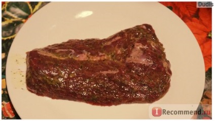 Carne australiană de carne de vită de machete de carne de vită de marmură argentinian în marinadă, ohl