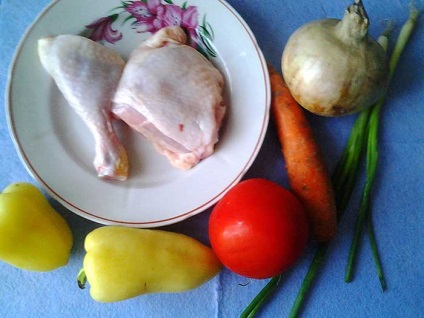 Csirkehús gyógynövényekkel - hogyan kell főzni a csirkét gyógynövényekkel - recept egy fotóval