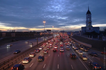 Pe ce drumuri de la Moscova cele mai multe blocaje de trafic și cum să le evite, canalul 360