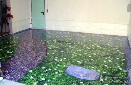 Podele autonivelante în apartament, fotografie