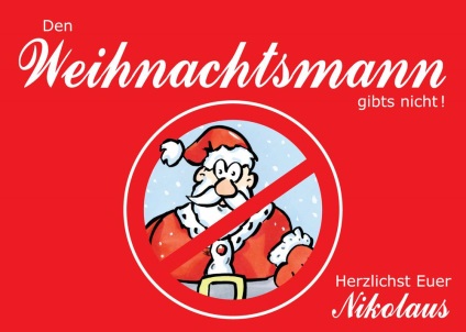 Moș Crăciun sau Craciun în limba germană! Clubul femeilor - Clubul mamei