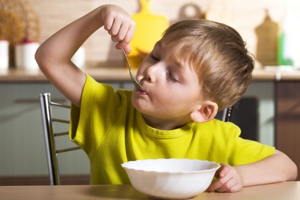 A gyermekek étvágya rossz, szelektív és brutális