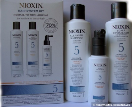 Nioxin kit pentru păr de păr nr. 5 comentarii