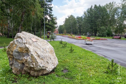 Privire de ansamblu a parcurilor în cazul în care în Kemerovo vara aceasta pentru a respira în pădure, înmuiați deasupra uleiului și urmăriți cu briza