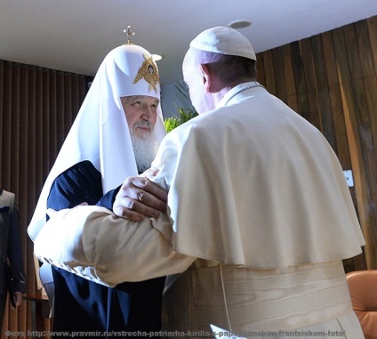 Олга Chetverikova патриарх Кирил и папа