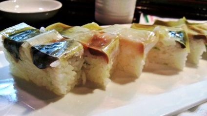 Osisushi - sushi a Kansai régióból