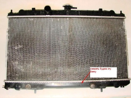 Raportați curățarea radiatorului - motor - club primera