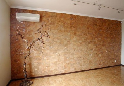 Finisaje de perete cu caracteristici și avantaje din plută