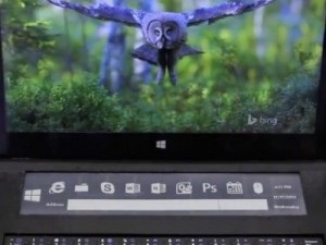 PC-ul și bara de aer neonode de fier face ecranul tactil pentru laptop