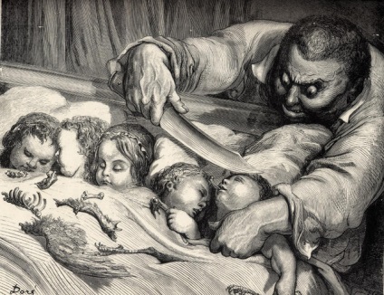 Pertault illusztrációkban Gustave Dore