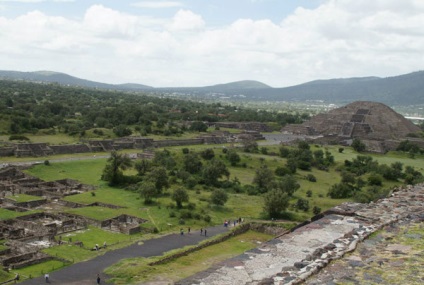Piramisok Teotihuacan, Mexikó leírása, fotó, hol található a térkép, hogyan juthat el