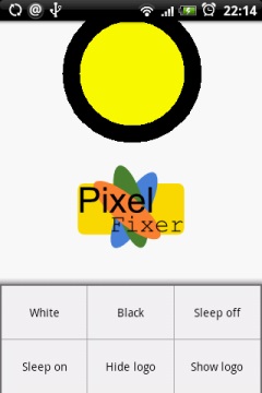 Repararea ecranului Pixelfixer