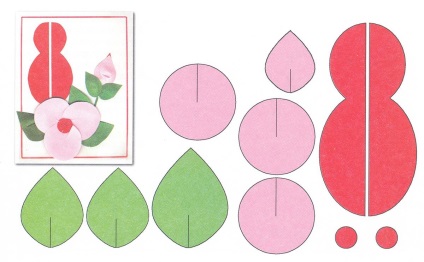 Artizanat din hârtie colorată pentru copii cum să faceți aplicații, din șabloane de carton imprimate