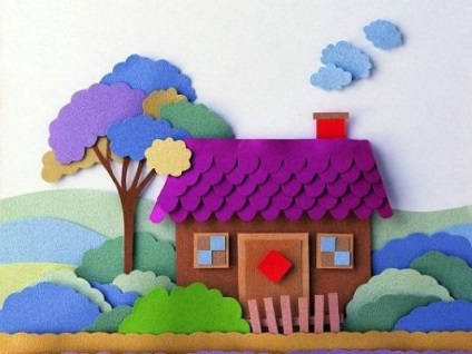 Artizanat din hârtie colorată pentru copii cum să faceți aplicații, din șabloane de carton imprimate