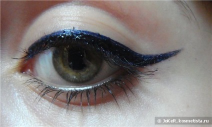 Mac superslick eyeliner lichid, nuanțe pe vânătoare și comentarii albastru semnatura