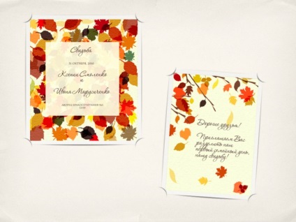 Carduri de invitatie pentru idei de design de nunta