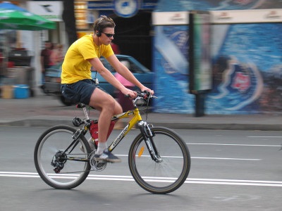 Popularitatea crescândă a bicicletelor în Rusia, amestec