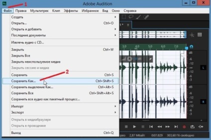 Adobe audition cs6 editor audio, cum se face un calculator