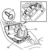 Repararea și utilizarea autovehiculului Saab 9-5 - Demontarea și instalarea panoului de bord și a componentelor acestuia