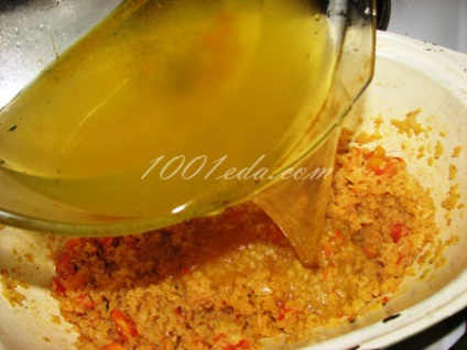 Csirke recept bolgárral és zöldségekkel - 1001 ételből készült forró ételek