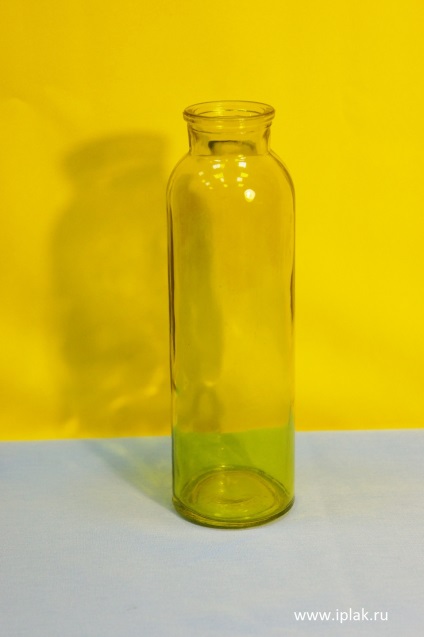 Pas cu pas pastel galben-verde sticla transparente! Blog - blog al artistului