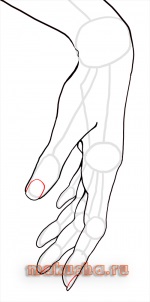 Desenarea mâinilor pas cu pas - cum să atragă mâna unei persoane pentru începători în pași la fel de ușor