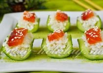 Rulouri și sushi la rețete acasă cu fotografii