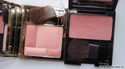 Blush clarines blush prodige umbră piersic moale - recenzie și comparație cu shiseido 103, comentarii despre