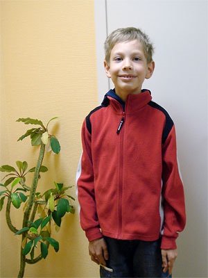 Sabylin Vladislav, 8 éves