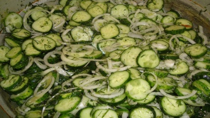 Salata de castravete conservate