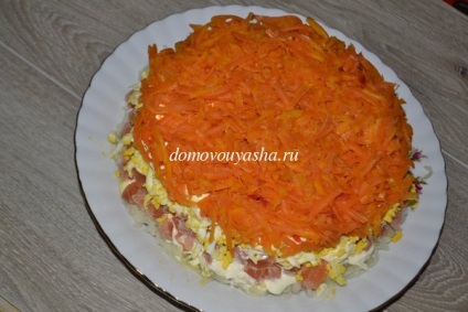 Salata - somon sub blana