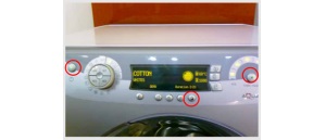 Test de serviciu al mașinilor de spălat indesit, ariston