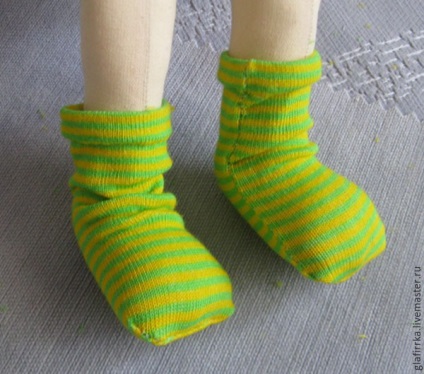 Varrunk kézzel kötött zoknit a szokásos zokni pupa számára - mestereink - kézzel készített, kézzel készített