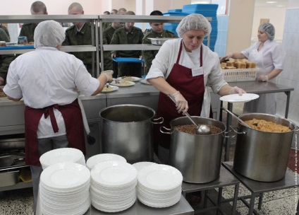 A hadsereg szolgálata kulináris szempontból